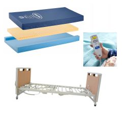 Invacare Etude Electric Hospital Bed & Softform Premier Mattress